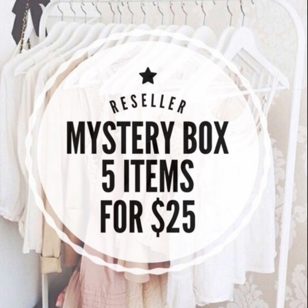 5x$25 Mystery Box h&m Nordstrom marshalls macys lot reseller s/m 4/6 Macys - Picture 1 of 12